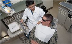 Dental work being done