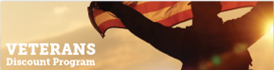 Veterans Discount Program logo