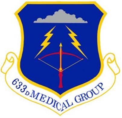 JBLE 633rd Medical Group insignia
