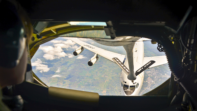 128th ARW refueling an aircraft
