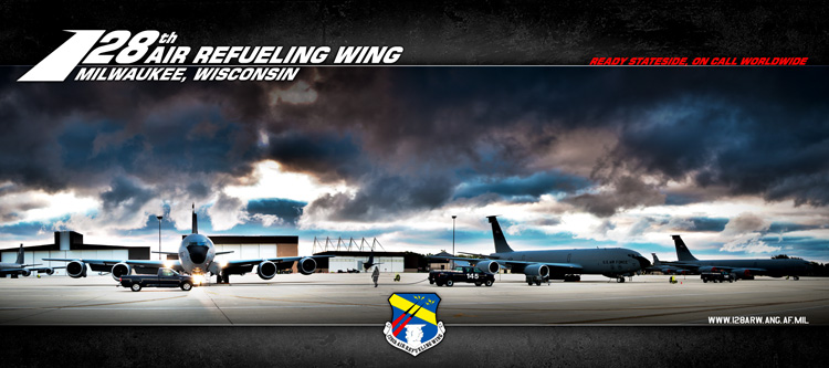 128th ARW sign