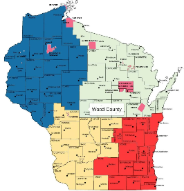 map of wisconsin